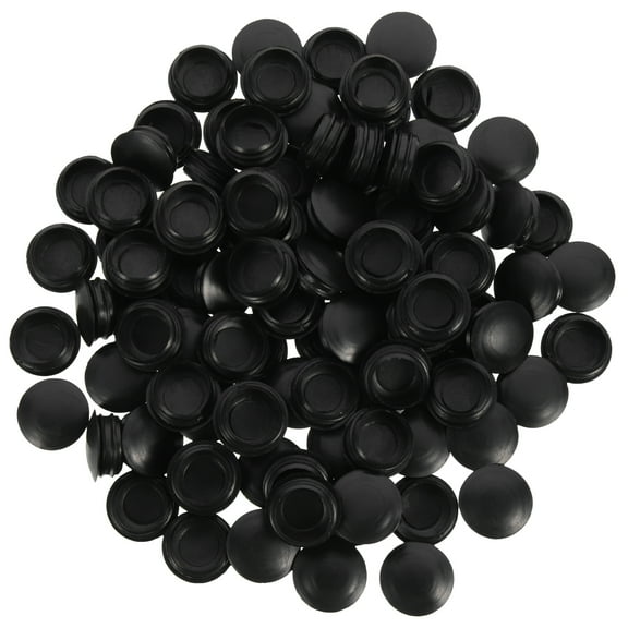 100 Pcs Furniture Hole Plug Small Covers Decorative Plugs for Holes Caps Fixings