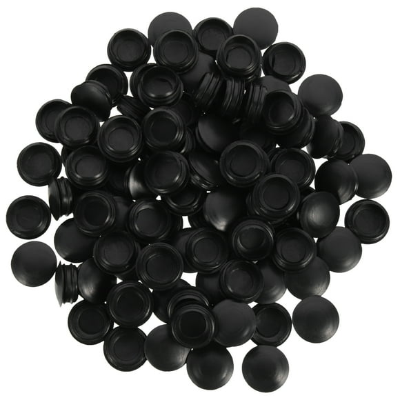 Milisten 100 Pcs Bouchons Décoratifs pour Trous de Meubles, Petits Couvercles de Trous de Placard