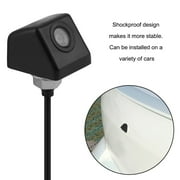 Car Rear View 170°Back View Black Silver Camera Reverse Parking Waterproof Wide Angle Camera Safe Support Car Parking