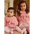 thumbnail image 4 of Modern Moments by Gerber Toddler Girl Sibling Matching Sweater, Sizes 12 Months - 5T, 4 of 10