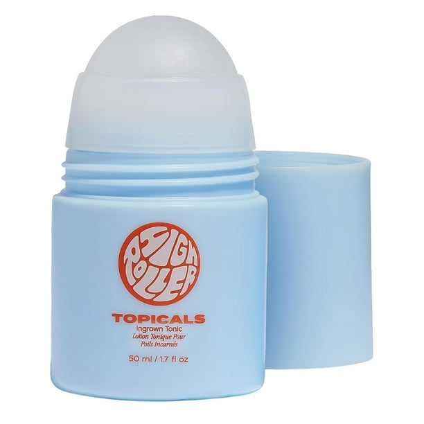 Suero t�pico para pelos encarnados High Roller | T�nico roll-on para aliviar y calmar la piel irritada en el rostro, las axilas y