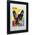 thumbnail image 2 of Trademark Fine Art "French Bulldog 2" Canvas Art by Dean Russo, White Matte, Black Frame, 2 of 4