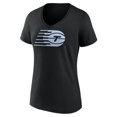 thumbnail image 2 of Women's Black Toronto Tempo Primary Logo V-Neck T-Shirt, 2 of 3