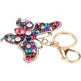 thumbnail image 5 of VEEKI Metal Butterfly Keychain Creative Keyring Pendant Sparkling Butterfly Keyring Car Key Pendant for Key Car Purse Handbag(Colorful)051001, 5 of 5