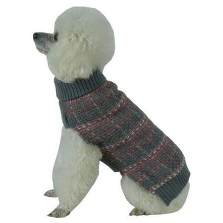 Vintage Symphony Static Fashion Knitted Dog Sweater Extra Small