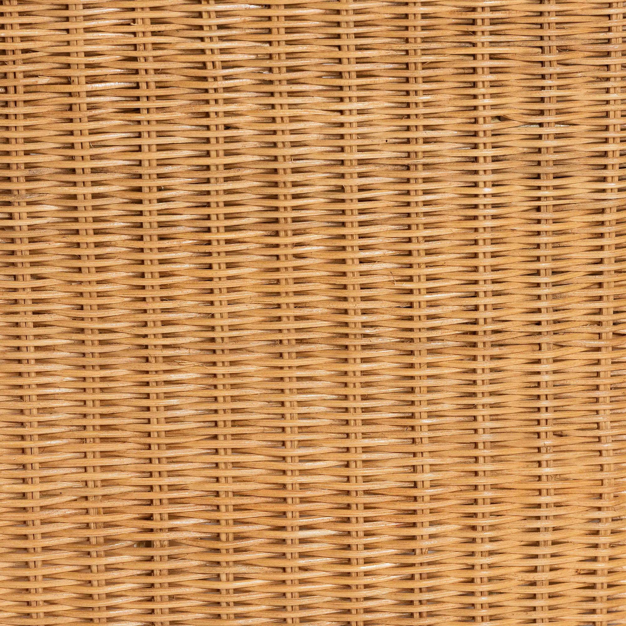 bali & pari Carina Boho Barrel Dining Chair, Light Honey