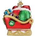 thumbnail image 2 of Old World Christmas M&M'S in Sleigh Glass Blown Ornament for Christmas Tree, 2 of 5
