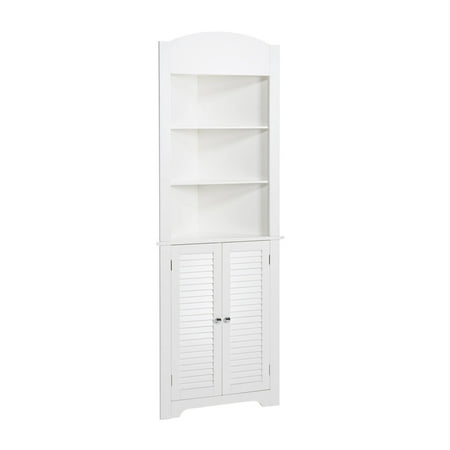RiverRidge Home Ellsworth Tall Corner Cabinet, White - Walmart.com RiverRidge Home Ellsworth Tall Corner Cabinet, White - RiverRidge Home Ellsworth Tall Corner Cabinet, White - Walmart.com