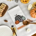 thumbnail image 2 of Sm:)e Hello Pumpkin Orange Thanksgiving Kitchen Dish Towels 18x26 Inch Set of 2, 2 of 6