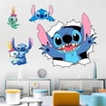 thumbnail image 4 of Vinilos decorativos QUANZHOUTIANDI Arte de pared Lilo y Stitch, 4 of 5
