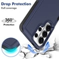 thumbnail image 5 of Tekcoo For Samsung Galaxy S26 Ultra 5G Case, 2 in 1 Phone Case Shockproof Heavy Duty Rugged Full Body Protection Case Cover Phone Case for Samsung Galaxy S26 Ultra 5G, - Blue, 5 of 7