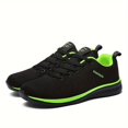 thumbnail image 6 of Men's Black and Red Lightweight Breathable Sneakers, Cushioned Non-Slip Running and Walking Shoes for Jogging, Gym Workouts, and Casual Sportswear, 6 of 6
