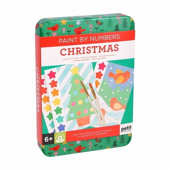 Paint by Numbers: Christmas, (Paperback)