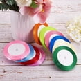 thumbnail image 6 of 10 Rolls 250 Yards Satin Ribbons 1/4inch DIY Craft Fabric Ribbon Mixed Colors for Making Bows Wedding Party Christmas Decorations Gifts Wrapping Packaging Each Roll About 25 Yards, 6 of 7