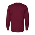 thumbnail image 3 of Gildan - DryBlend 50/50 Long Sleeve T-Shirt - 8400 - Maroon - Size: 2XL, 3 of 3