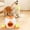 Orange, variant on 2-in-1 Automatic Dog Ball Launcher & Automatic Treat, Interactive Dog Tennis Ball Throwing Machine Interactive Dog Toy for Training & Fetch