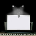thumbnail image 4 of Music Stand Light,Clip on LED Book Lights,Reading Lamp in Bed,2Brightness Levels,Perfect for Bookworms,Piano Player,Kids, 4 of 8