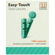 5 Pack Easy Touch Twist Lancets 32 Gauge 100 Lancets Each