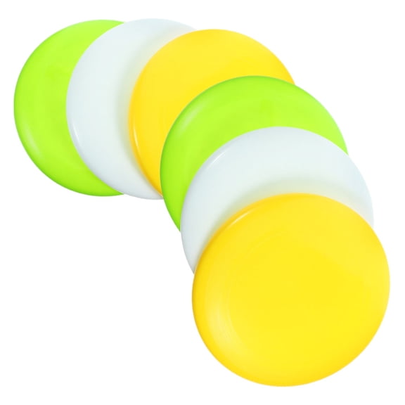 Phenofice 6pcs PE Yellow Disc Golf Putter Discs for Golf Course