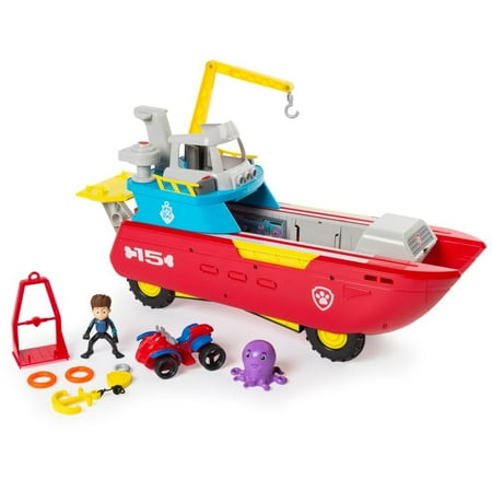 PAW Patrol Paw Patrol Sea Patrol â Sea Patroller Transforming Vehicle Image 1 of 2