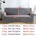 thumbnail image 1 of Funda de sofá de felpa en forma de L, cubierta elástica para muebles de sala de estar, Chaise Longue, esquinero, 1 of 4
