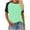Mint Green, variant on Fanxing Hot Pink Womens Short Sleeve Tops Plus Size Tees XXXXL Summer Ragalan Sleeve Golf T Shirts for Workout Tennis ( Women's Plus S-5XL)