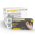 thumbnail image 7 of GLOVEWORKS Clear Vinyl Disposable Gloves, 3 Mil, X-Large, 100/Box, 7 of 7