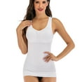 thumbnail image 2 of Women's Compression Camisole Tank Top – Shapewear With Built-in Removable Bra Pads 2 of 5
