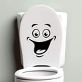 thumbnail image 2 of Smile Funny Bathroom Wall Sticker Home Decor Kitchen Wallpaper Living Room Decor Wall Decor Living Room Decor Wall Decor, 2 of 5