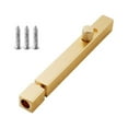 thumbnail image 4 of Pestillo de puerta, pestillo de barril, resistente a la corrosión, cerradura de puerta corrediza, pestillo deslizante Áurea de 120 mm, 4 of 9