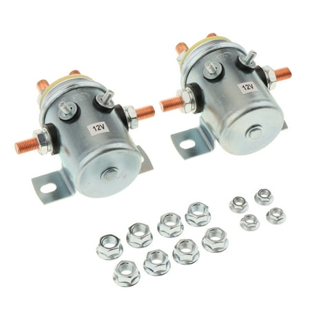 2x Solenoid Relay Switch 6 Terminal for Winch Golf Continuous Duty 12V 200A price history on PriceWatchPro