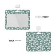 thumbnail image 2 of Naloa Floral Card Badge Holder Work Badge Sleeve for Office, School, Factory, ID Credit Cards, Driver Licenses and Passes, 2 of 7
