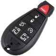 thumbnail image 4 of CCIYU Keyless Remote+Keyless Shell for IYZ-C01C, 7 Button Replacement Keyless Entry Remote Start Key Fob Car Fobik for Chrysler 300 for Chrysler Town Country for Dodge, 4 of 5