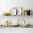 thumbnail image 5 of Noritake Colorwave Mustard 16-Piece Square Dinnerware Set, Service for 4, 5 of 7