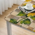 thumbnail image 4 of HAOXIT Square Fitted Table Cover with Table Cloth for Dining Home Kitchen 46*46, 4 of 7