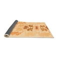 thumbnail image 2 of Ahgly Company Indoor Rectangle Abstract Orange Modern Area Rugs, 8' x 10', 2 of 4