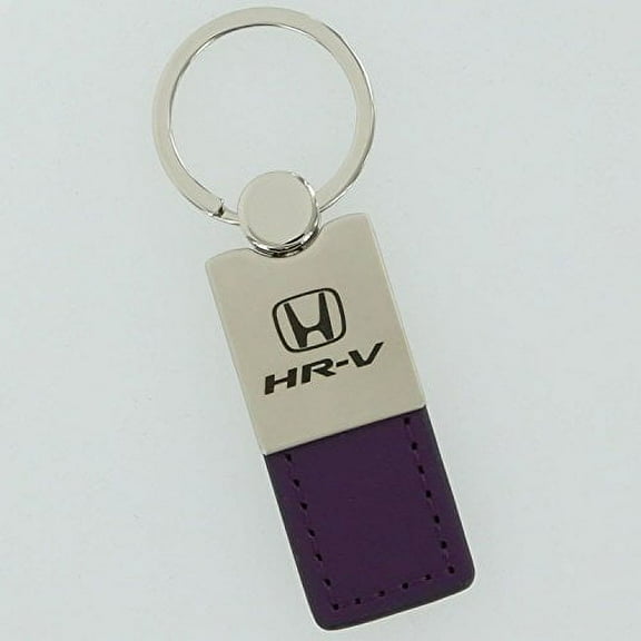 Honda HR-V Keychain & Keyring - Duo Premium Purple Leather