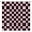 Black, variant on Checkered Shower Curtain Rose Geometric Plaid Cute Retro Checkerboard Vintage Square Aesthetic Bathroom Decor Fabric Curtains with Hook 36Wx72H Inches