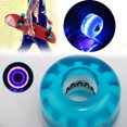 thumbnail image 1 of 54mm Durable PU Skateboard Glow Wheels with High Elasticity Skateboard, 1 of 7