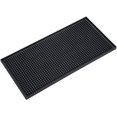 thumbnail image 1 of Rectangular Rubber Tap - 30 x 15 x 1 cm - Non-Slip - Black - Rubber Drip Mat for Drying Dishes and Shines, 1 of 5