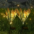 thumbnail image 1 of Luces Solares de Estaca ANGGREK IP66 Impermeables 2 Uds. 300mAh, 1 of 7