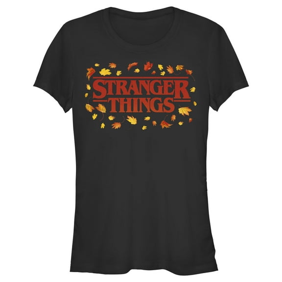 Netflix Junior's Stranger Things Autumn Logo Graphic T-Shirt