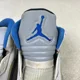 thumbnail image 4 of Ni - ke Air Jordan 5 Retro Stealth 2.0 Mens 9 White Blue Shoes Sneakers DD0587-140, 4 of 5