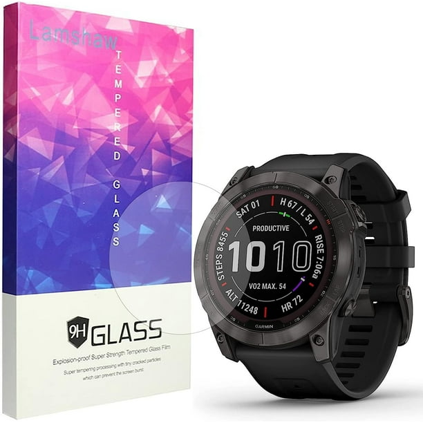 Compatible for Garmin Fenix 7X Screen Protector Giaogor 3 Pack 9H Tempered Glass Screen Protector Film Compatible for Garmin Fenix 7X Sapphire Solar 51mm Glass 3 Pack Walmart