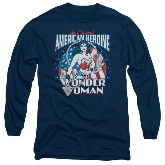 Dc - American Heroine - Long Sleeve Shirt - Large