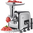 thumbnail image 1 of ALTRA LIFE Meat Grinder, Sausage Stuffer, [2800W Max] Electric Meat Mincer with Stainless Steel Blades & 3 Grinding Plates,Sausage Maker & Kubbe Kit, 1 of 9