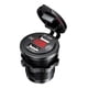 thumbnail image 1 of Adaptador de cargador de coche con doble puerto USB e interruptor táctil Rojo, 1 of 9