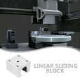 thumbnail image 3 of 2 Pcs Linear Motion Bearing Block Sbr Slider Seat Guide Aluminum Alloy, 3 of 6
