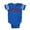 Royal Blue, variant on CafePress - I Love Fruitcake - Cute Infant Baby Football Bodysuit
