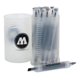 thumbnail image 1 of 12 Marcadores Acuarelables Molotow Aqua Twin Kit Grises multicolor SIN TAMAÑO, 1 of 5